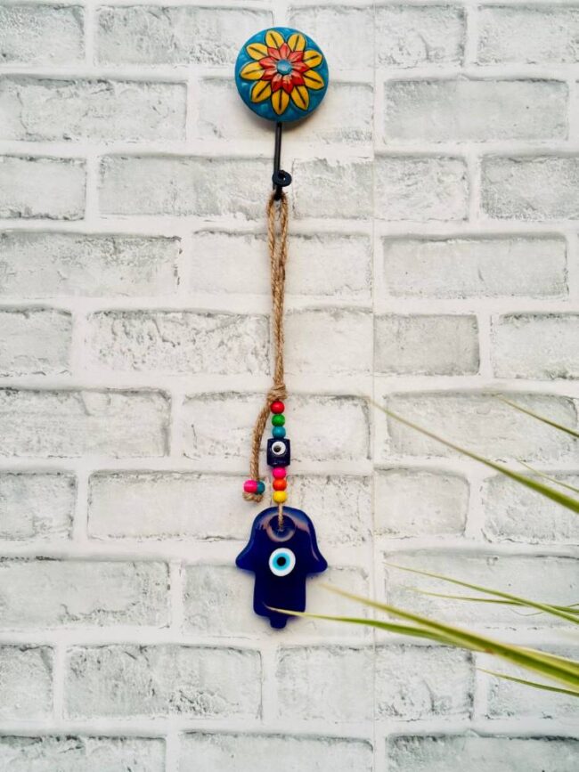 Handcrafted Protection & Elegance hamza-colourfull (With Hook)
