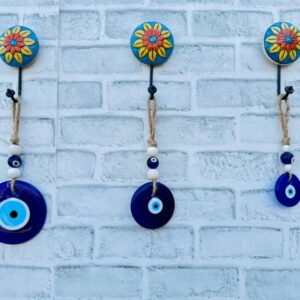 plain Evil Eye (With Hook)