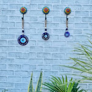 Hand-painted Evil Eye (With Hook)