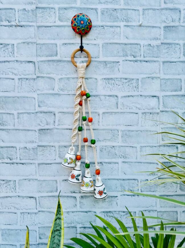 Harmony Bell Chimes- Orange & Green (With Hook) - Image 2