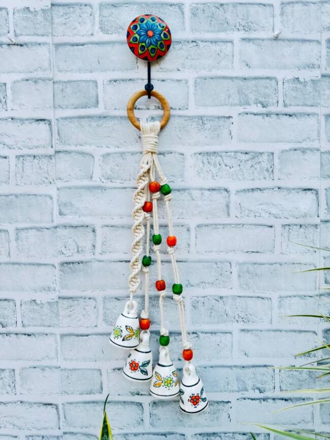 Harmony Bell Chimes- Orange & Green (With Hook)