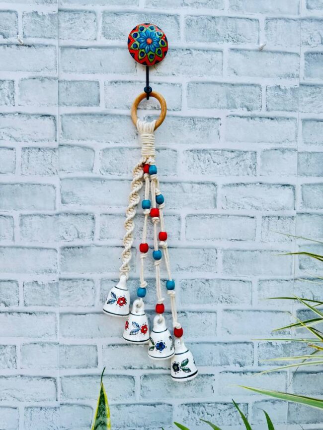 Harmony Bell Chimes- Blue & Red (With Hook)