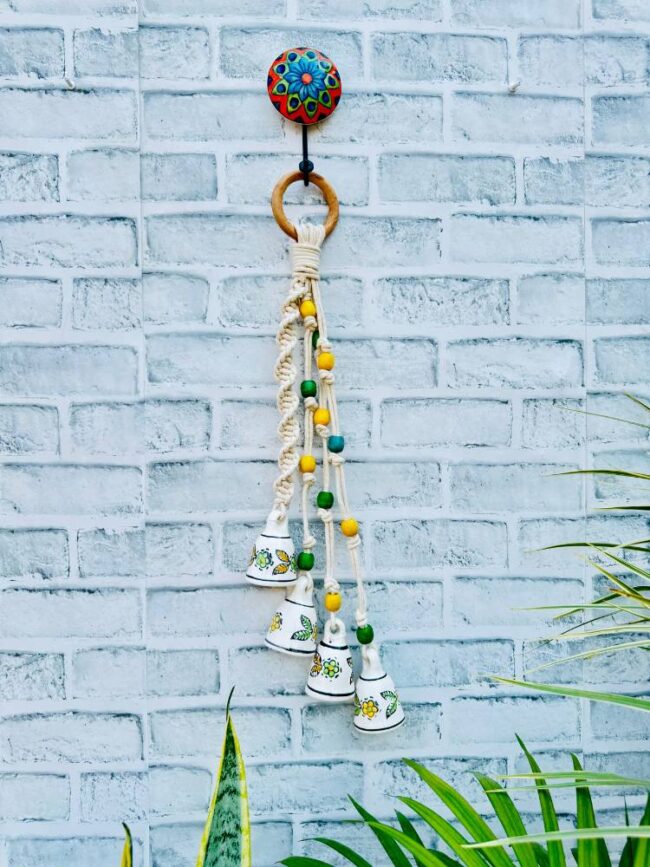 Harmony Bell Chimes- Yellow & Green (With Hook) - Image 2