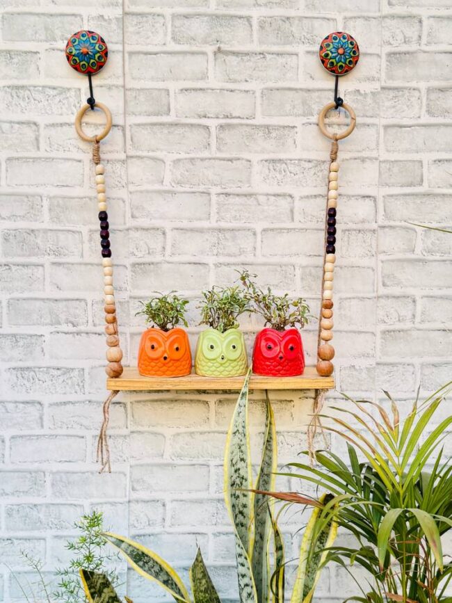 Multiple Beaded Wall Shelf (With Hook) - Image 2